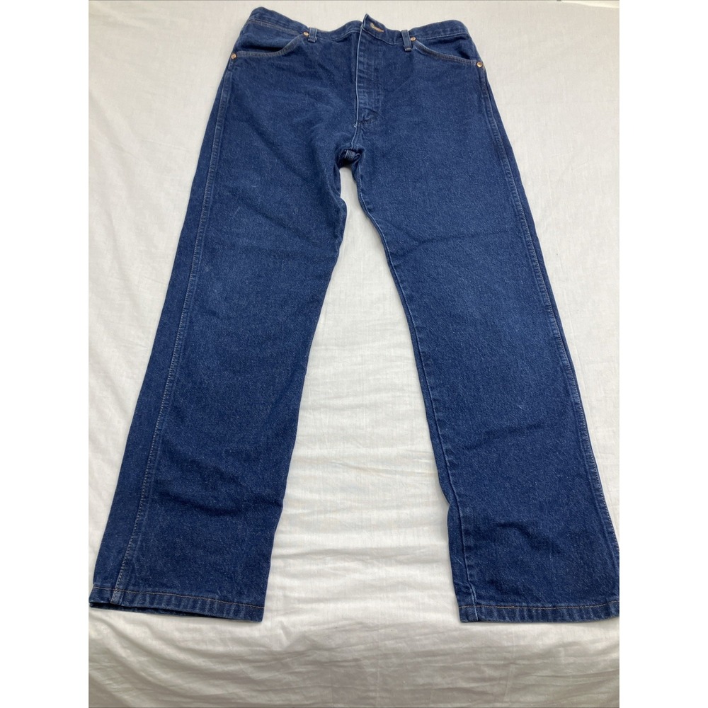 Wrangler  Cowboy Cut Jeans 38x32 Mens Heavyweight Denim